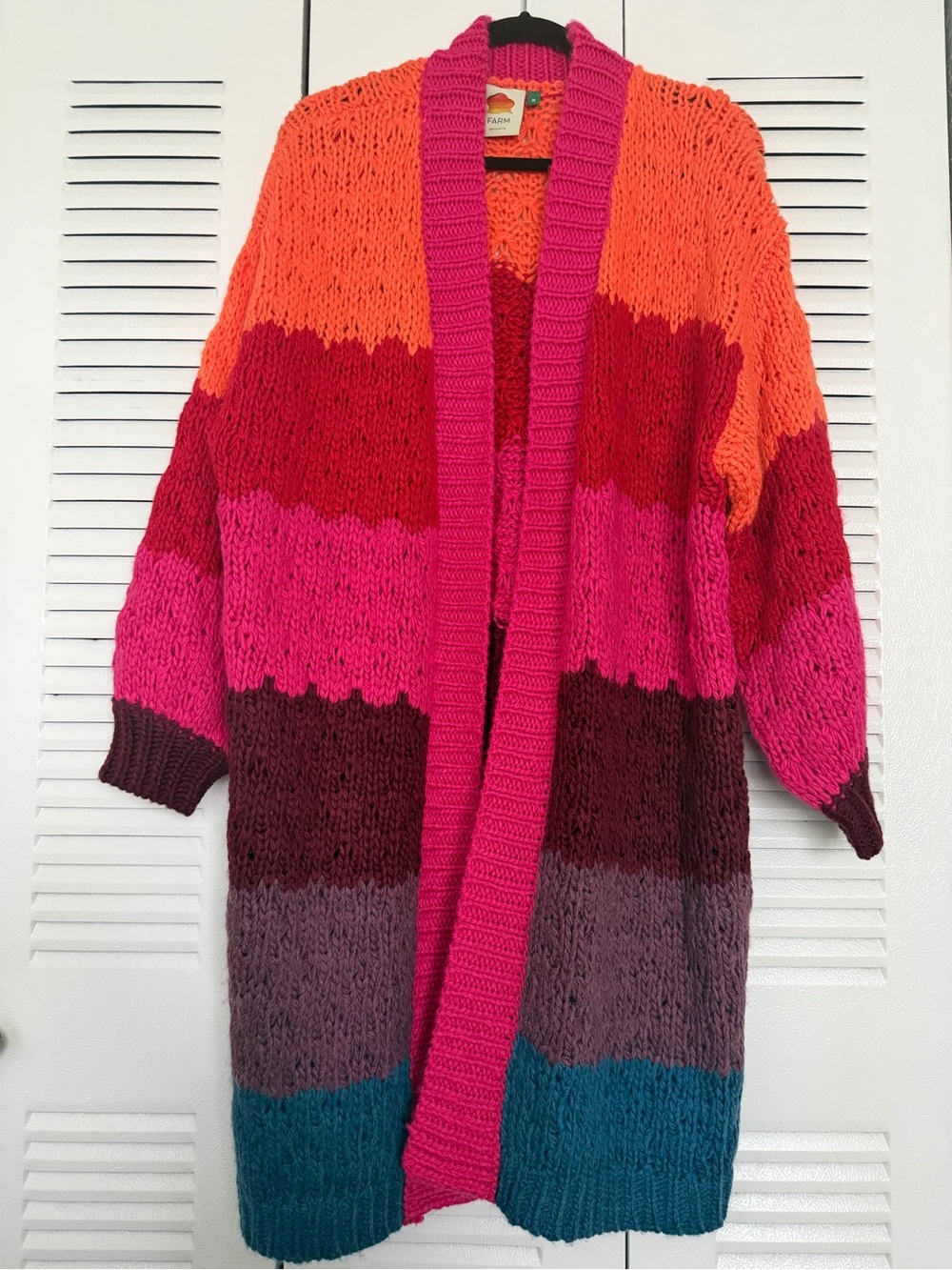 Farm Rio Striped Cardigan - Picture 3 of 4